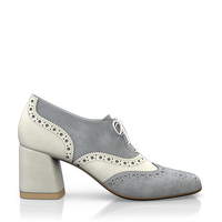Schuhe mit quadratischem Absatz 7840