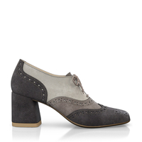 Schuhe mit quadratischem Absatz 7940
