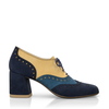 Schuhe mit quadratischem Absatz 7943