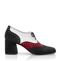 Schuhe mit quadratischem Absatz 7947