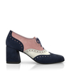 Schuhe mit quadratischem Absatz 7950