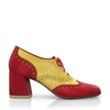 Schuhe mit quadratischem Absatz 8558