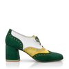 Schuhe mit quadratischem Absatz 8559