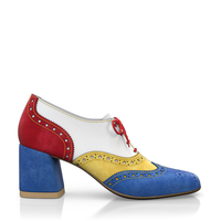 Schuhe mit quadratischem Absatz 8562