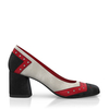 Schuhe mit quadratischem Absatz 8606