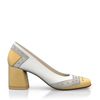 Schuhe mit quadratischem Absatz 8613