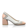 Schuhe mit quadratischem Absatz 8614
