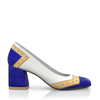 Schuhe mit quadratischem Absatz 8616
