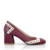 Schuhe mit quadratischem Absatz 9129