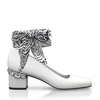 Schuhe mit Schmuckabsatz 14624