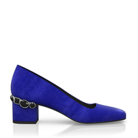 Schuhe mit Schmuckabsatz 8195