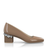 Schuhe mit Schmuckabsatz 8201