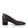Schuhe mit Schmuckabsatz 8204
