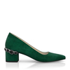 Schuhe mit Schmuckabsatz 8207