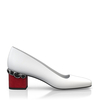 Schuhe mit Schmuckabsatz 8429