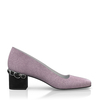 Schuhe mit Schmuckabsatz 8430