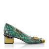 Schuhe mit Schmuckabsatz 8435