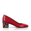 Schuhe mit Schmuckabsatz 8443