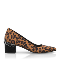 Schuhe mit Schmuckabsatz 8447