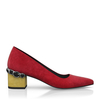 Schuhe mit Schmuckabsatz 8451