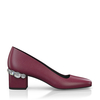 Schuhe mit Schmuckabsatz 8454