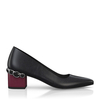Schuhe mit Schmuckabsatz 8455
