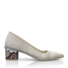 Schuhe mit Schmuckabsatz 8456