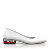 Schuhe mit Schmuckabsatz 8483