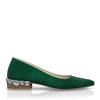 Schuhe mit Schmuckabsatz 8485