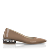 Schuhe mit Schmuckabsatz 8489