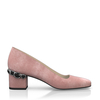 Schuhe mit Schmuckabsatz 8496