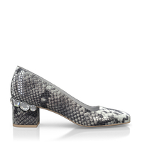 Schuhe mit Schmuckabsatz 8508