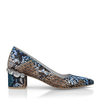 Schuhe mit Schmuckabsatz 8509