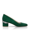 Schuhe mit Schmuckabsatz 8591