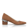 Schuhe mit Schmuckabsatz 8599