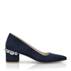 Schuhe mit Schmuckabsatz 8602