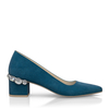 Schuhe mit Schmuckabsatz 8604
