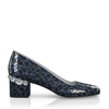 Schuhe mit Schmuckabsatz 8652