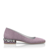 Schuhe mit Schmuckabsatz 8653