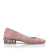 Schuhe mit Schmuckabsatz 8654