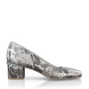 Schuhe mit Schmuckabsatz 8744