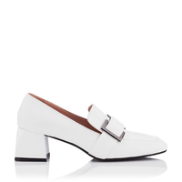 Schuhe mit Schnalle Mattea - Weiß