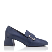 Schuhe mit Schnalle Mattea – Tiefer Blau
