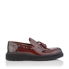 Slip-on-Schuhe für Herren Luigi Lackleder Rot