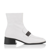 Slipper Stiefel mit Lasche Donna - Weiß