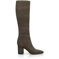 Sock Boots mit Absatz 10249