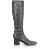 Sock Boots mit bedecktem Blockabsatz 11780