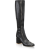 Sock Boots mit bedecktem Blockabsatz 28013