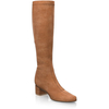 Sock Boots mit bedecktem Blockabsatz 28037
