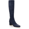 Sock Boots mit bedecktem Blockabsatz 28040